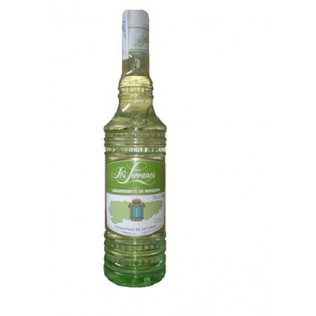 Aguardiente elaborado a partir de manzanas seleccionadas