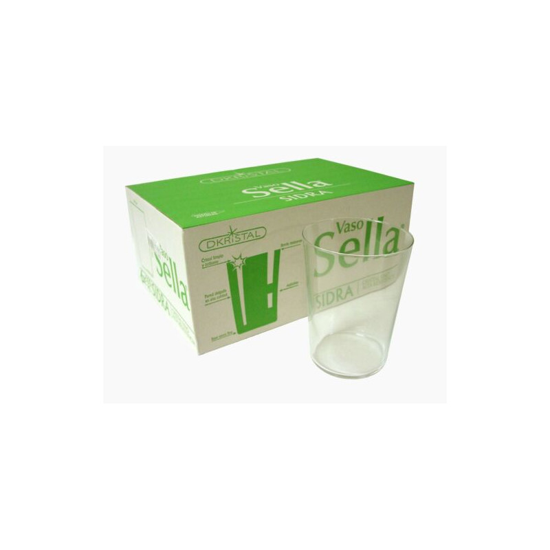 6 Vasos de sidra Sella (6 unidades)